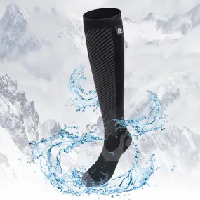 LEAKDRY Waterproof Breathable Socks Ultra Compression Knee High