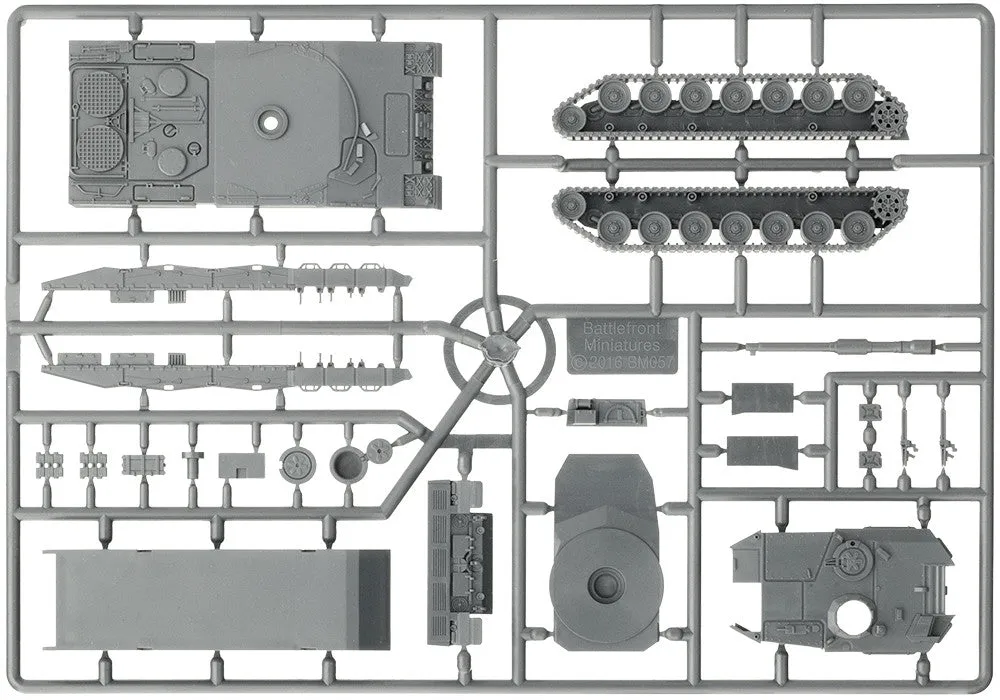 Leopard 2 Panzer Zug (Plastic)