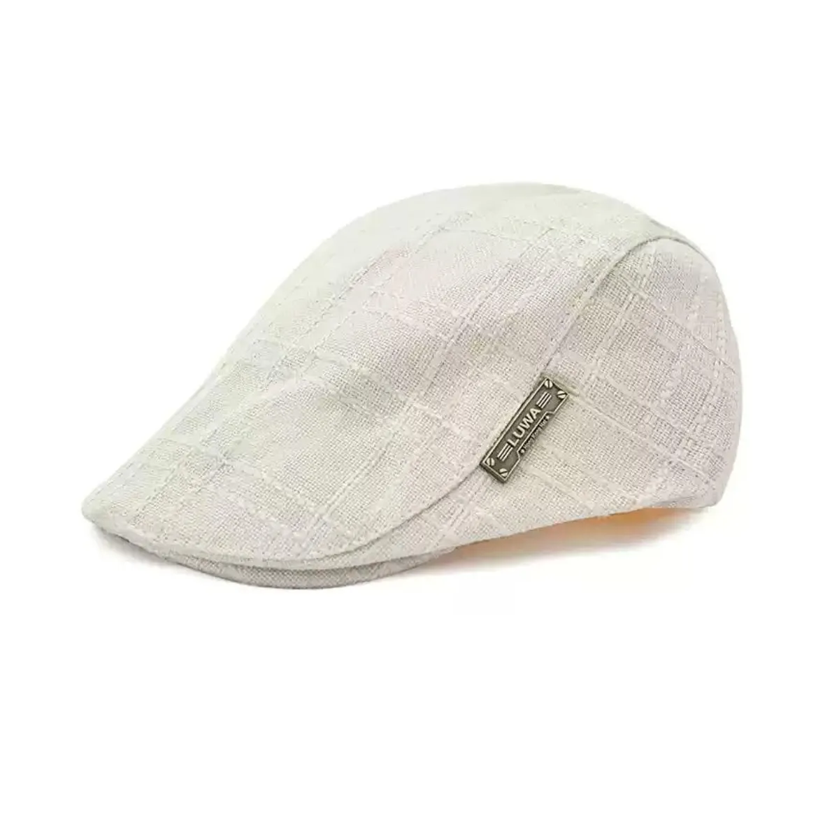 Linen Breathable Flat Cap