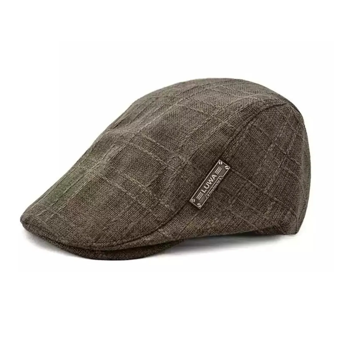 Linen Breathable Flat Cap