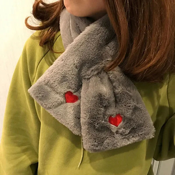 Love Embroidered Scarf KF90123