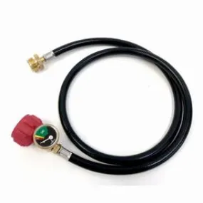 LP Adapter Hose for Cookers, Gauginator, 4-Ft.