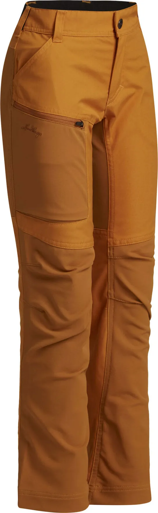 Lundhags Juniors&#x27; Fulu Stretch Hybrid Pant  Gold/Dark Gold | Buy Lundhags Juniors&#x27; Fulu Stretch Hybrid Pant  Gold/Dark Gold here | Outnorth