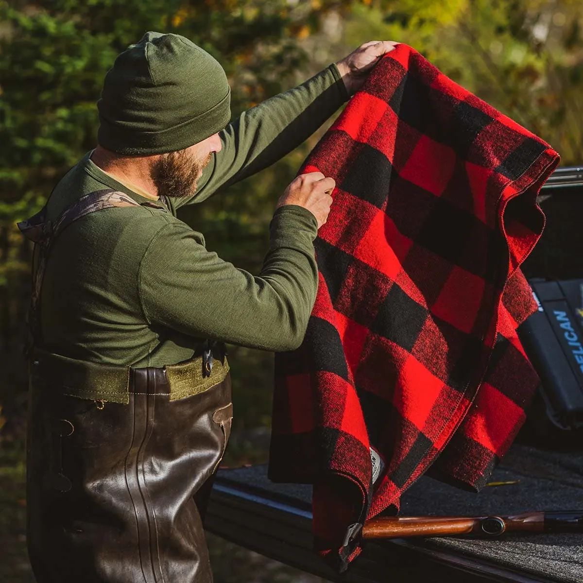 M33 - Camp Throw Blanket White Mountain Woolen