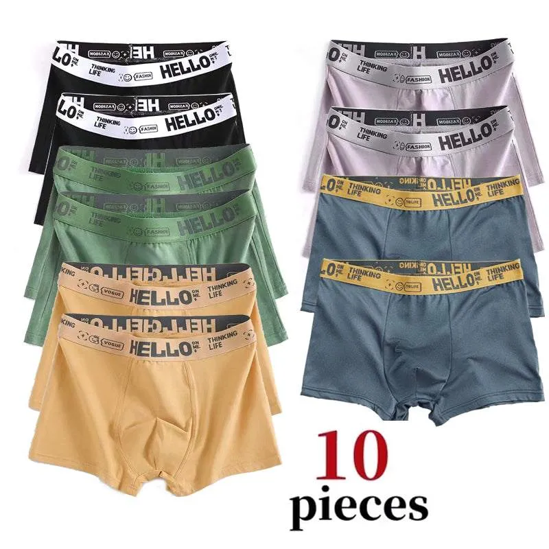 Men's Breathable Boxer Shorts Set