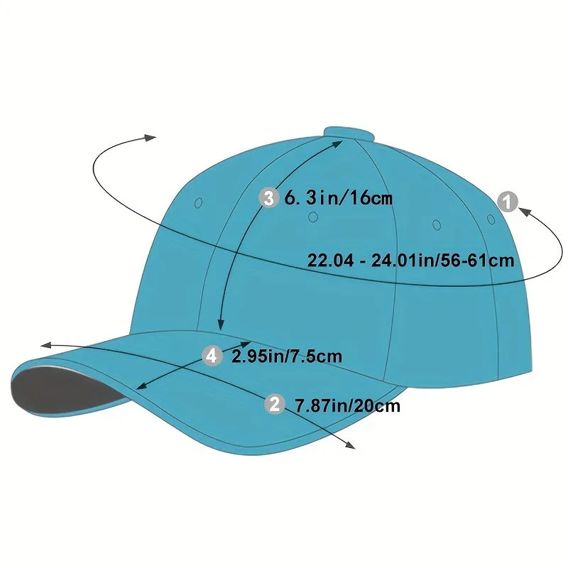 Mens British Style PU Leather Baseball Cap