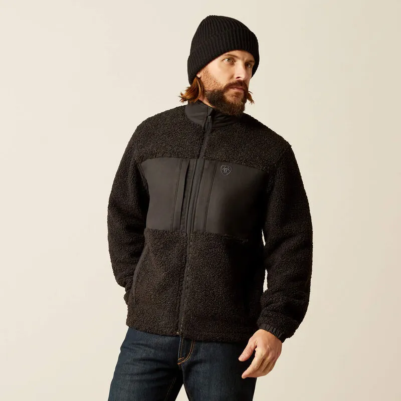 Men's Odessa Sherpa Jacket - Black