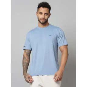 Men's Ultralight Athletic Half Sleeves T-Shirt - Dusk Blue