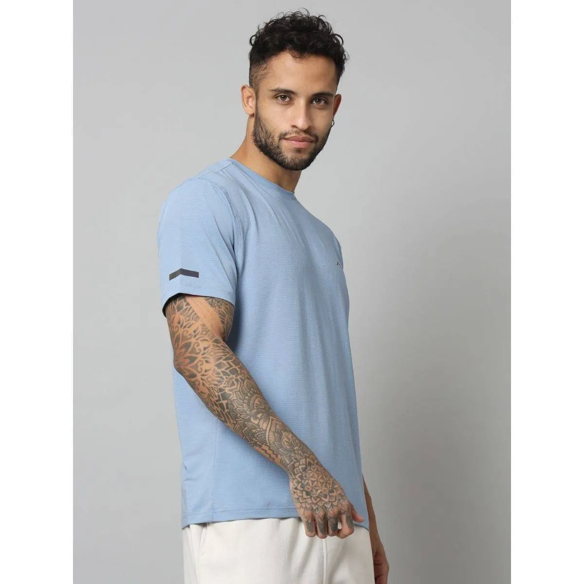 Men's Ultralight Athletic Half Sleeves T-Shirt - Dusk Blue