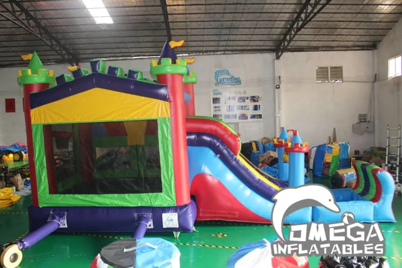 Module Castle Inflatable Water Slide Jumper for Sale