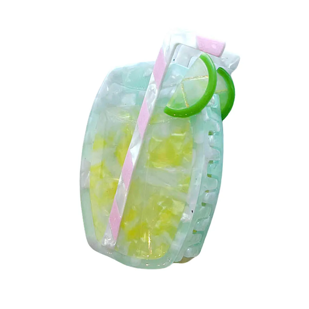 Mojito Cocktail Hair Claw Clip | Eco-Friendly