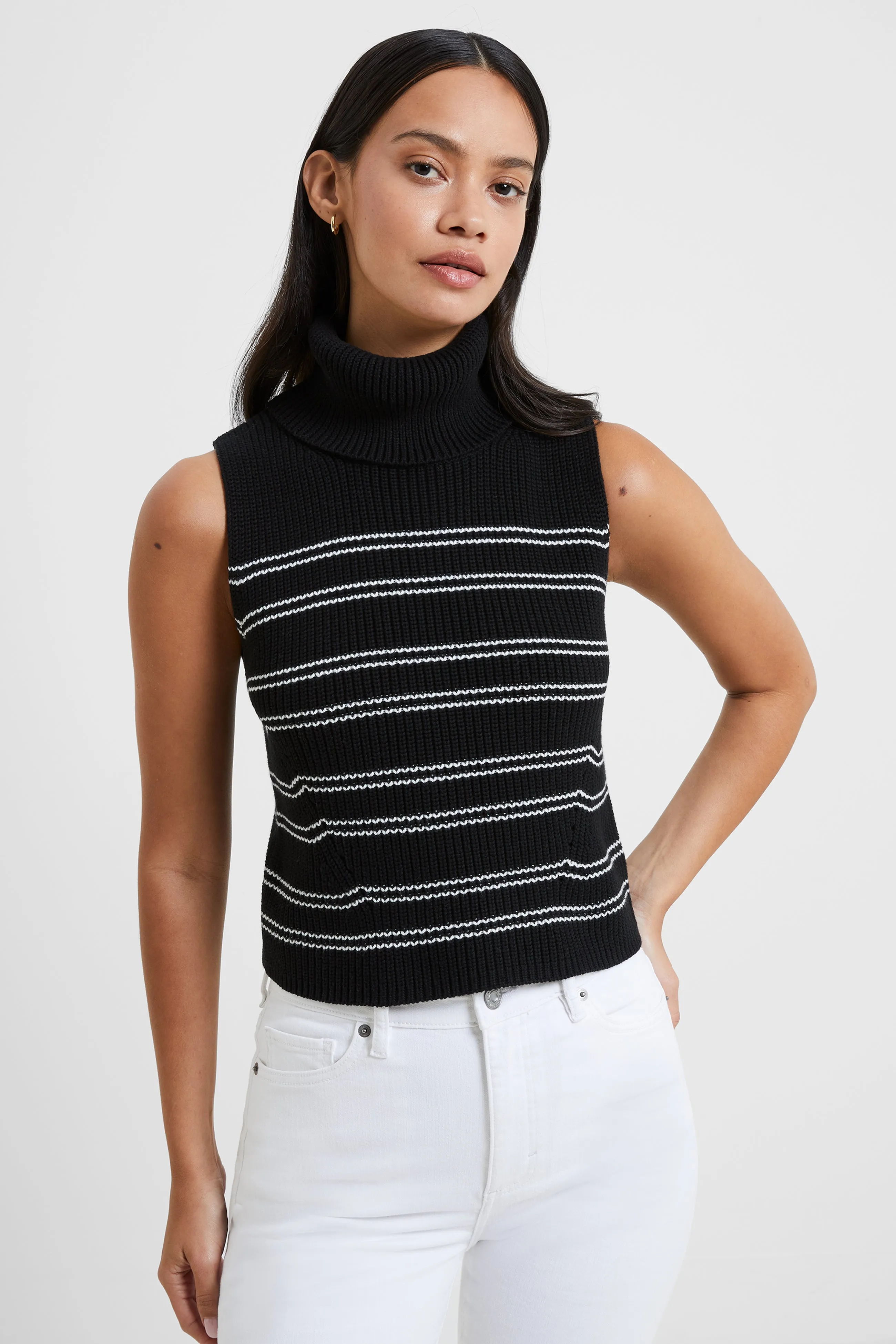 MOZART SLEEVELESS JUMPER