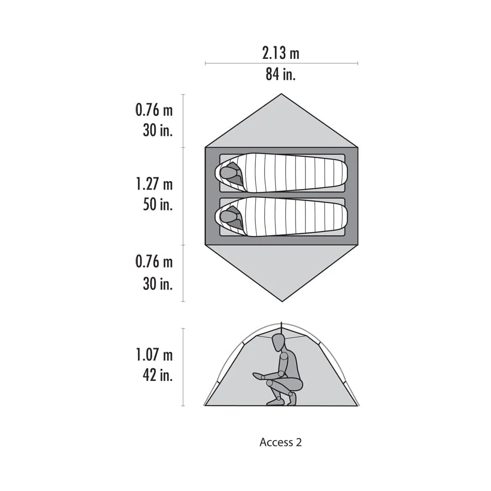 MSR Access 2 Tent