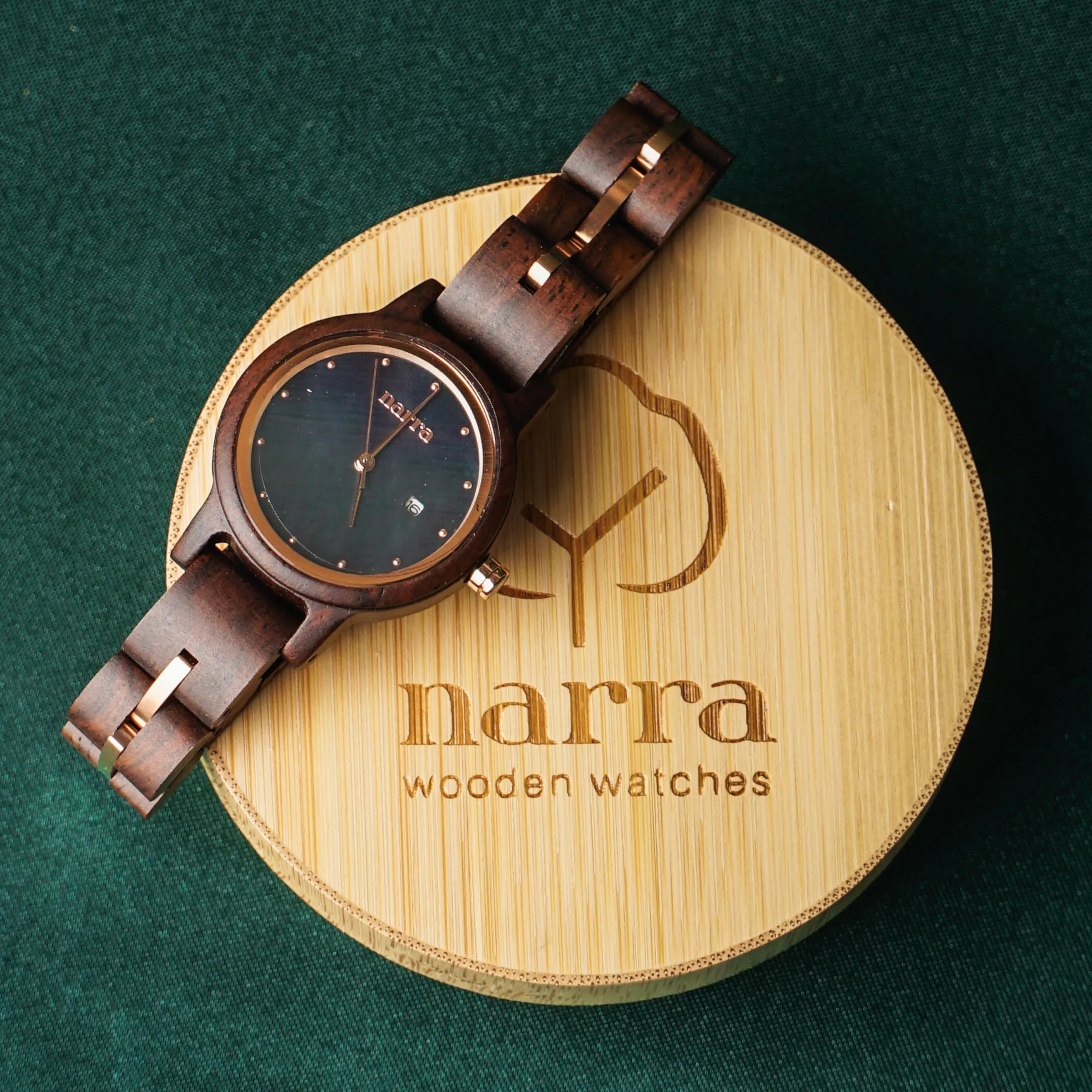 Narra Wooden Watches Andromeda