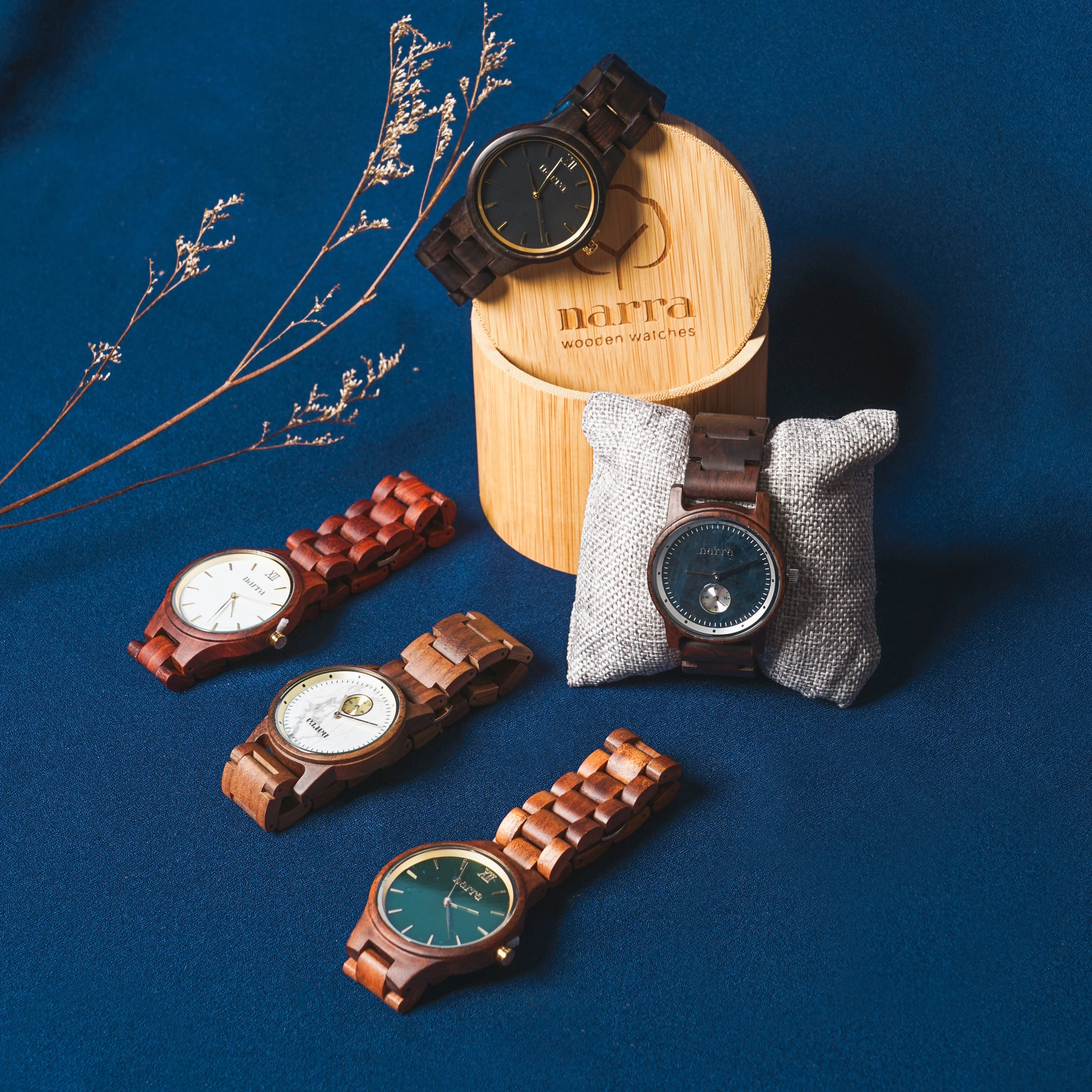 Narra Wooden Watches Classic Forest