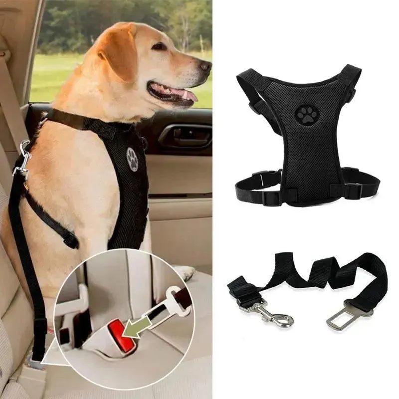 NEW Breathable Mesh Dog Harness Leash