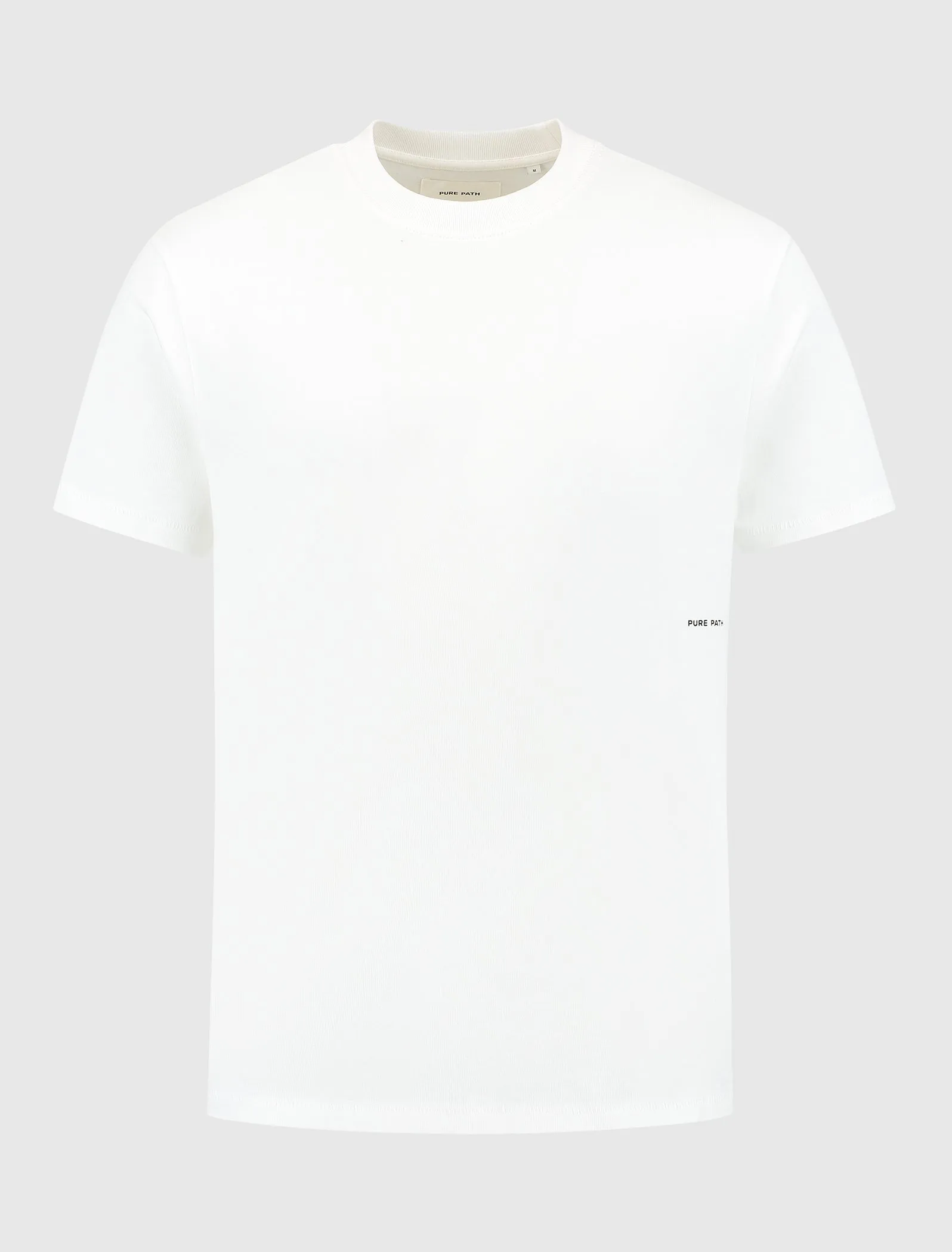 Organic Sideline Wordmark T-shirt | Off White