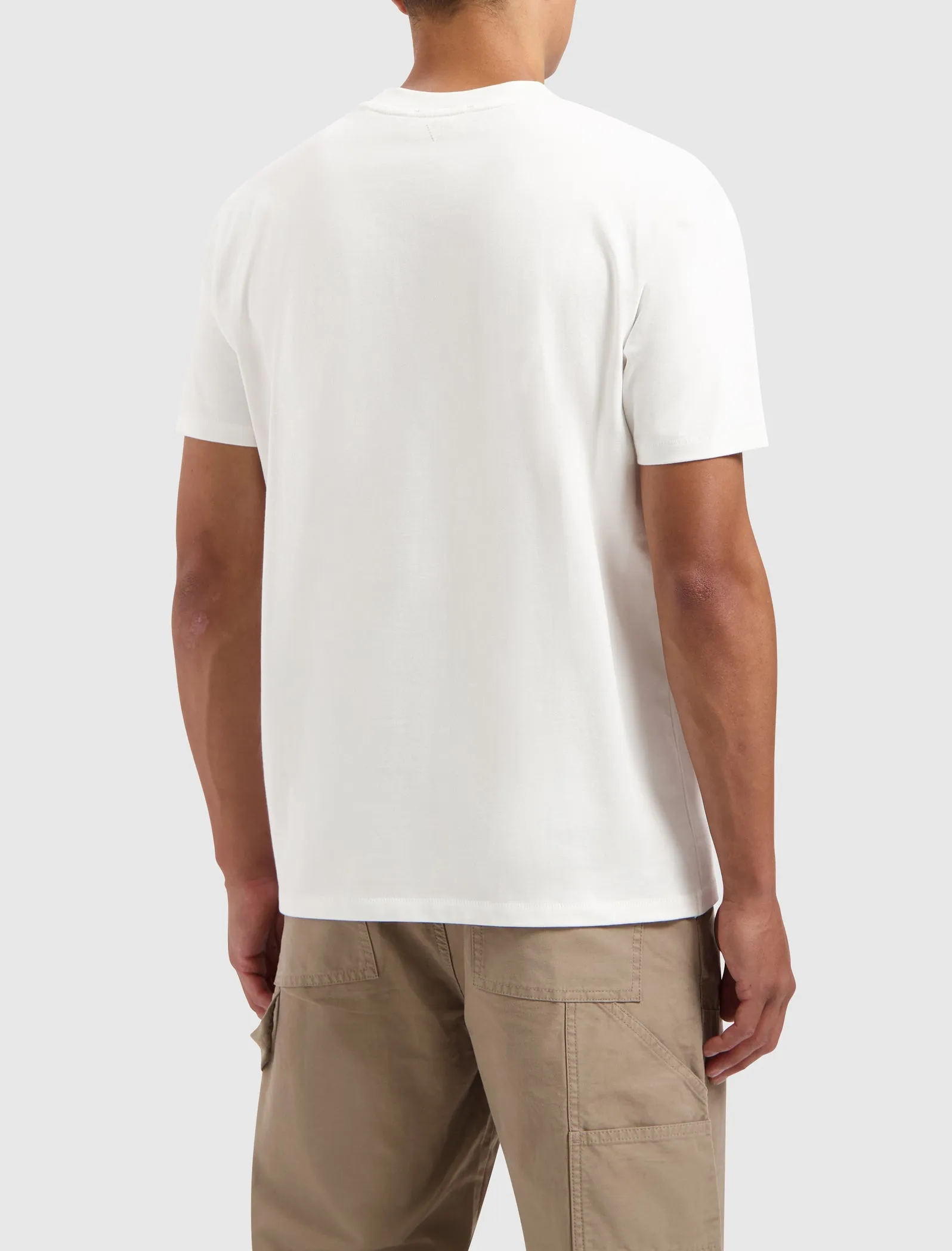 Organic Sideline Wordmark T-shirt | Off White