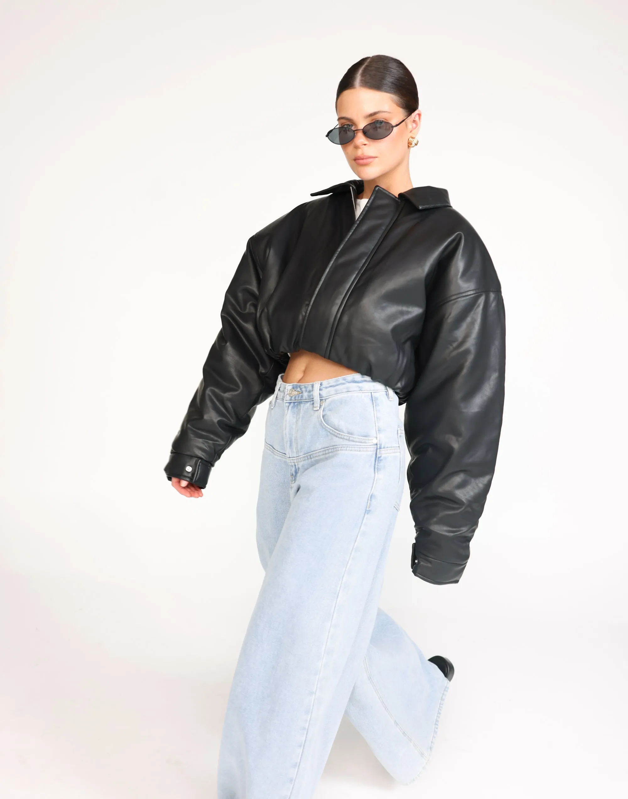 Paloma Bomber Jacket (Black)