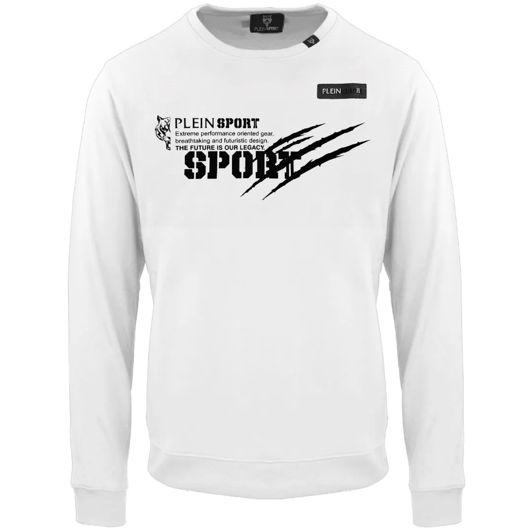 Plein Sport The Future Is Our Legacy White Jumper