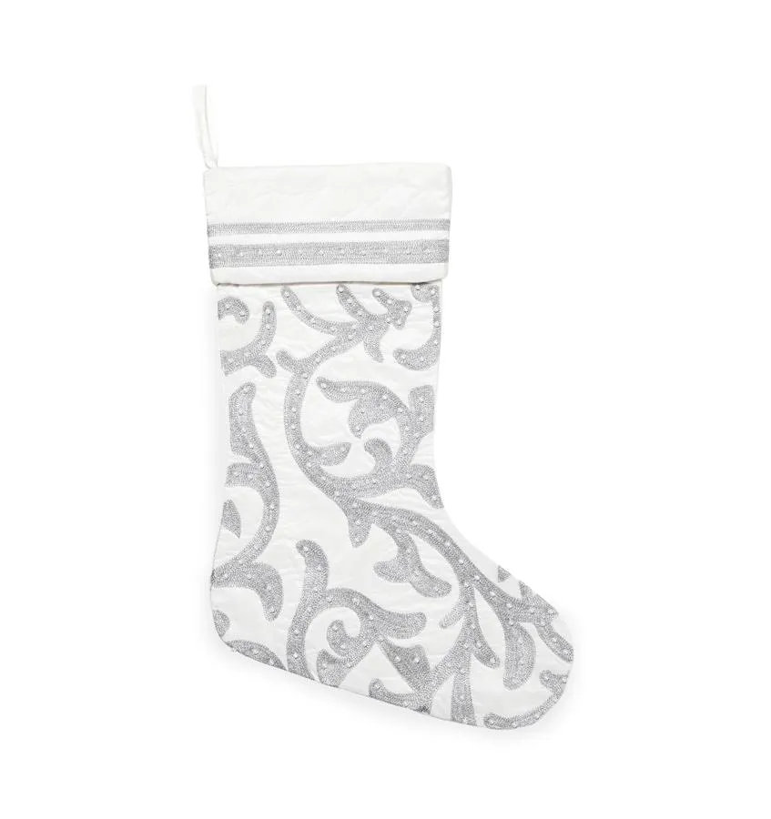 Prancer Holiday Stocking by Sferra