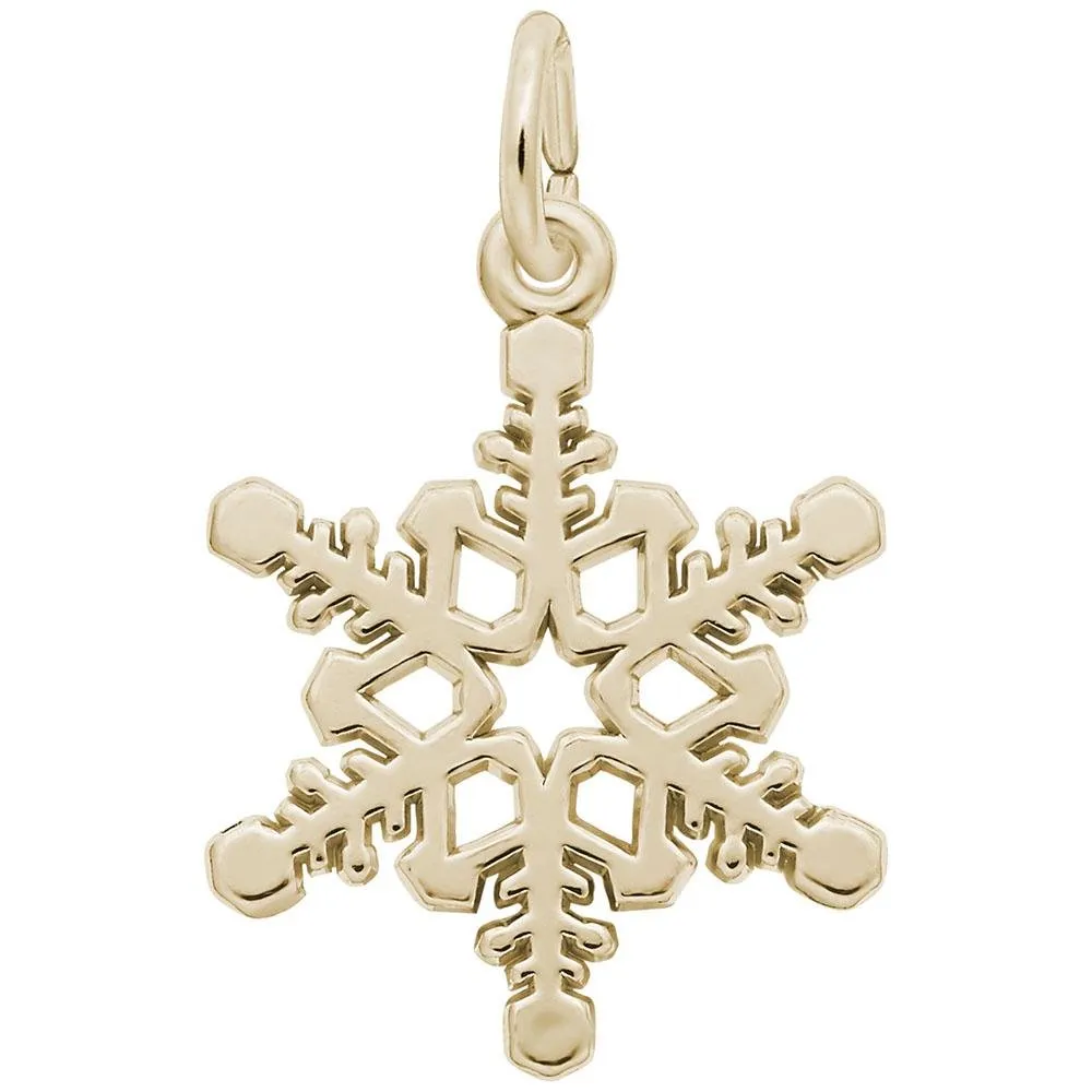 Rembrandt Charms - Snowflake Charm - 7816