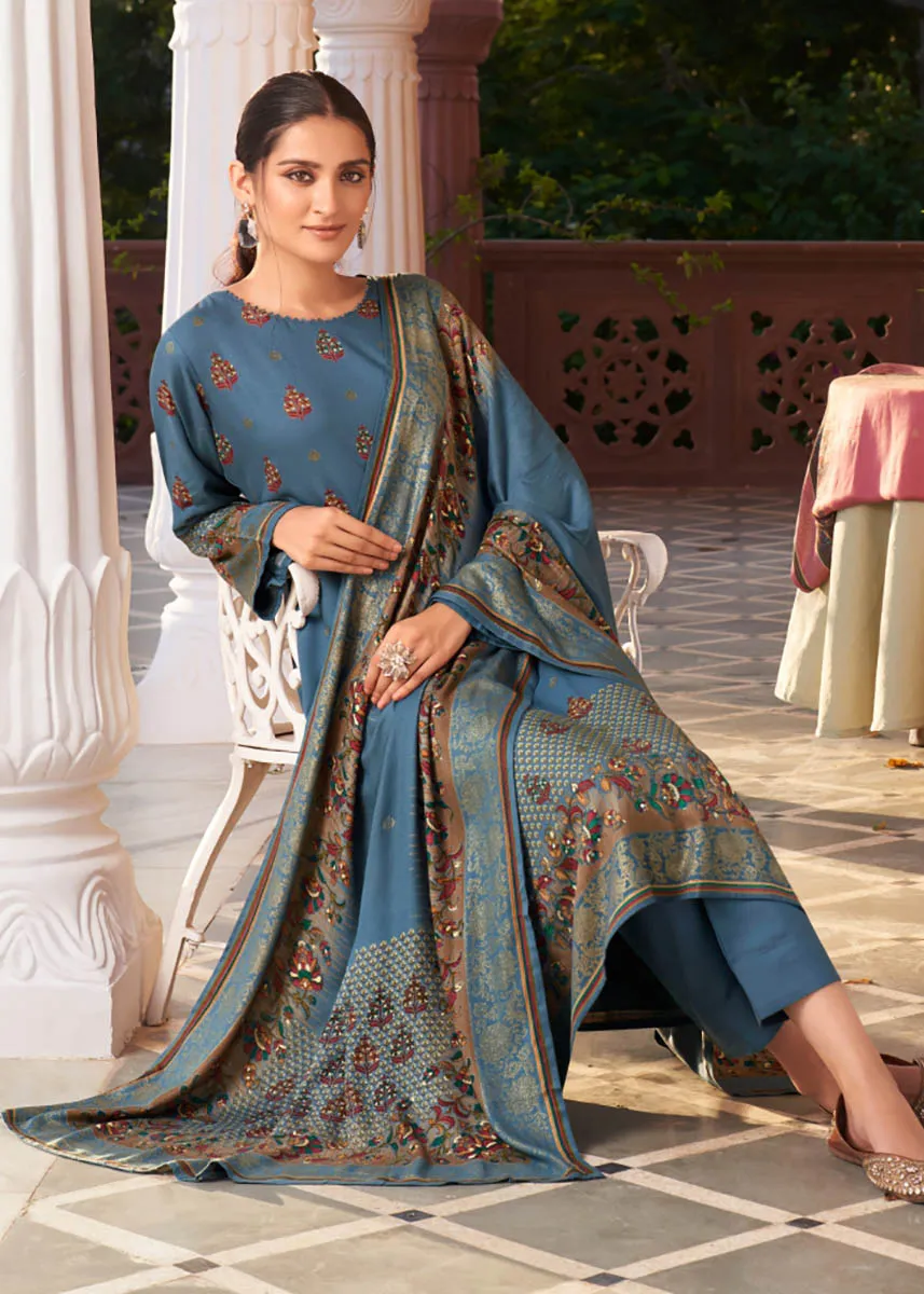 Rupali Fashion Pashmina Winter Salwar Suit Dress Material for Women