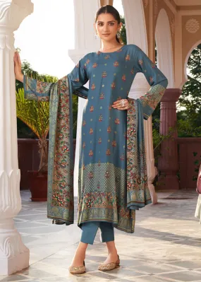 Rupali Fashion Pashmina Winter Salwar Suit Dress Material for Women