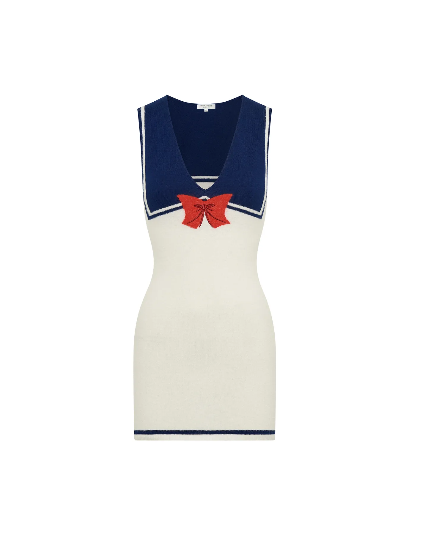 SAILOR MERINO KNIT DRESS