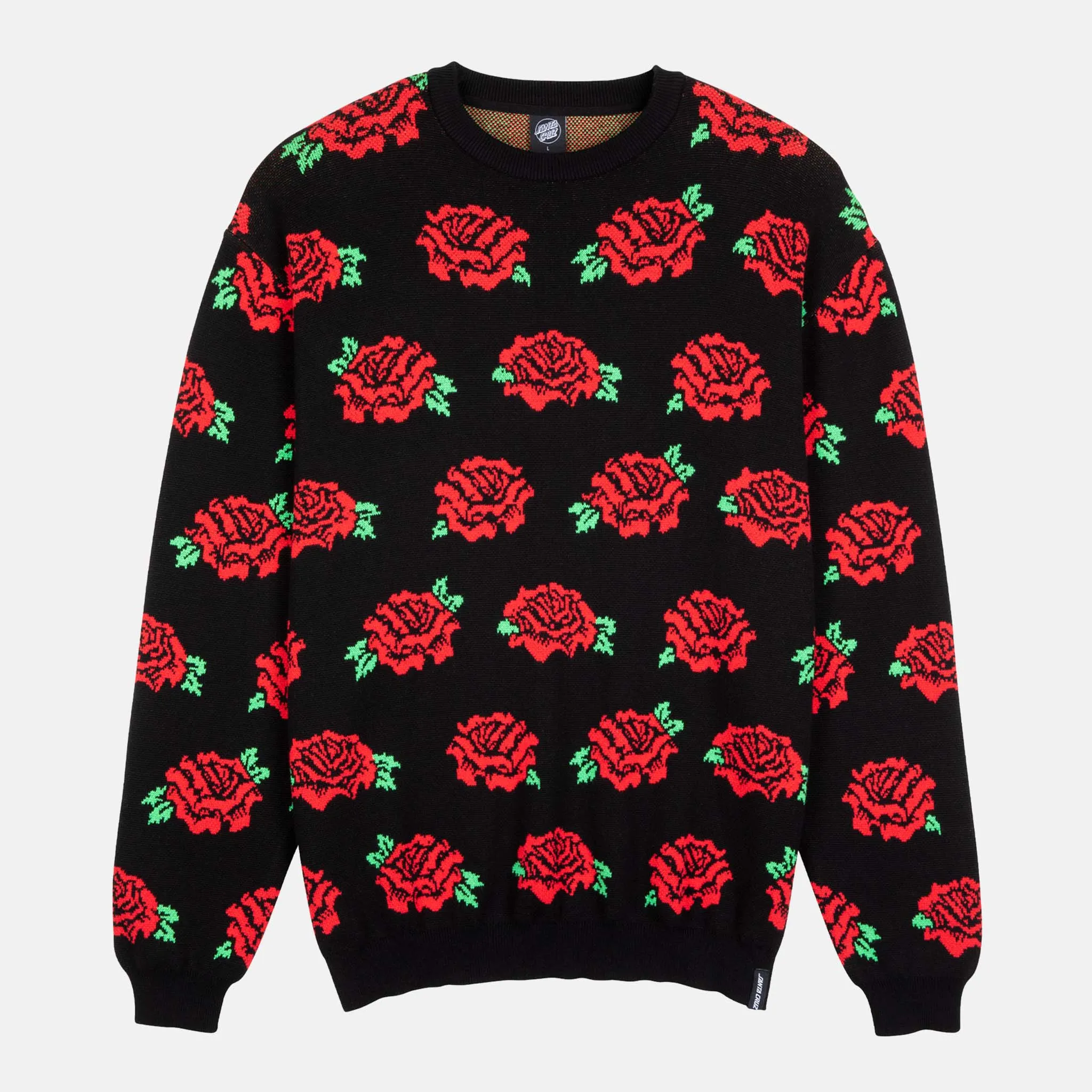 Santa Cruz - Dressen Roses Knitted Jumper - Multi