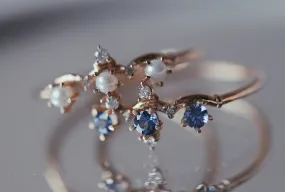 Sapphire Winter Waltz Ring