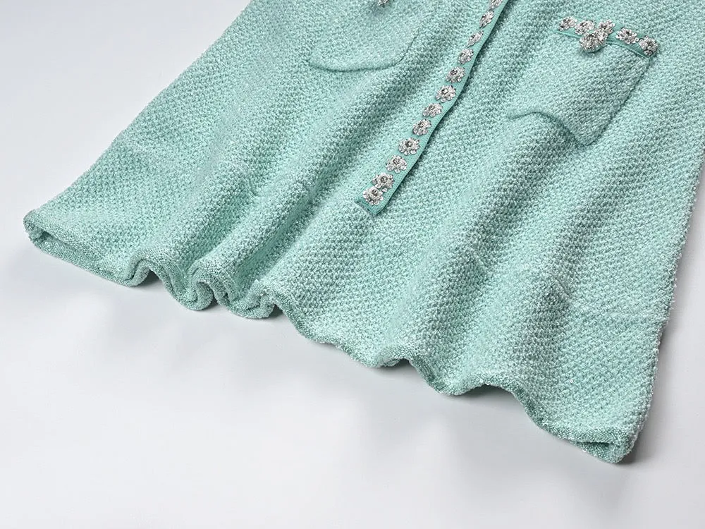 Self portraitMINT MINT KNIT DRESS