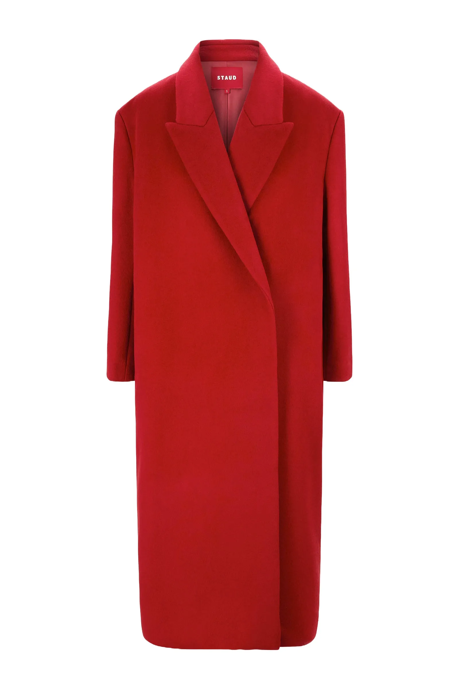 Serge Oversized Wool Crepe Coat