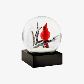 Singing Cardinal Snow Globe