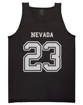 Sport Style Nevada 23 Team State Jersey Mens Tank Top