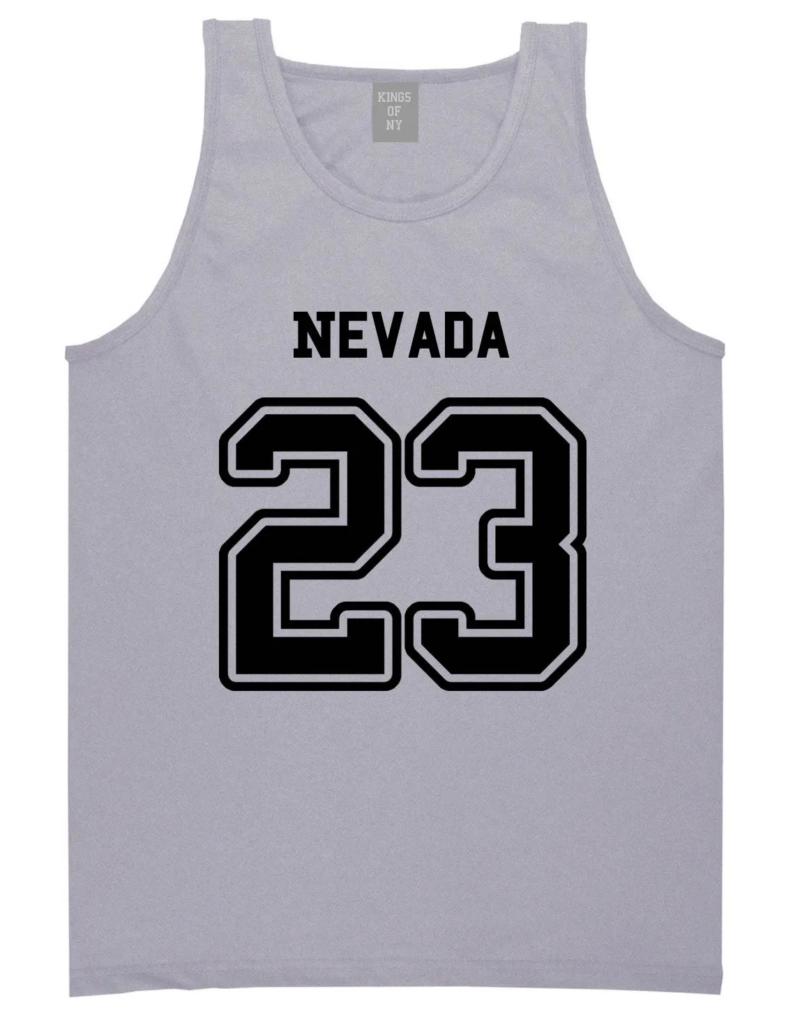 Sport Style Nevada 23 Team State Jersey Mens Tank Top