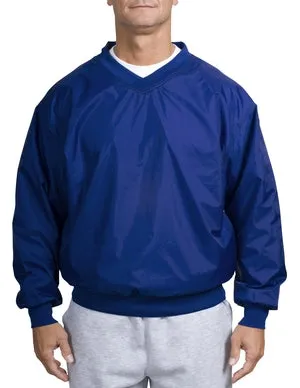 Sport-Tek - Nylon V-Neck Wind Shirt.  JP72