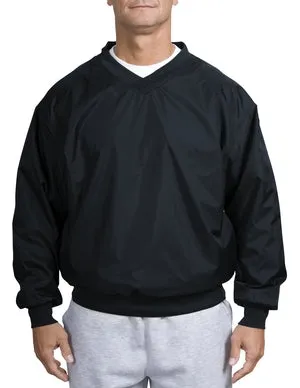 Sport-Tek - Nylon V-Neck Wind Shirt.  JP72