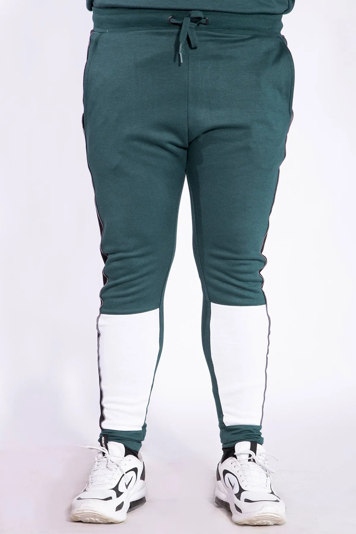 Sporty Zink Jog Pants (Plus Size)  - W21 - MTR028P