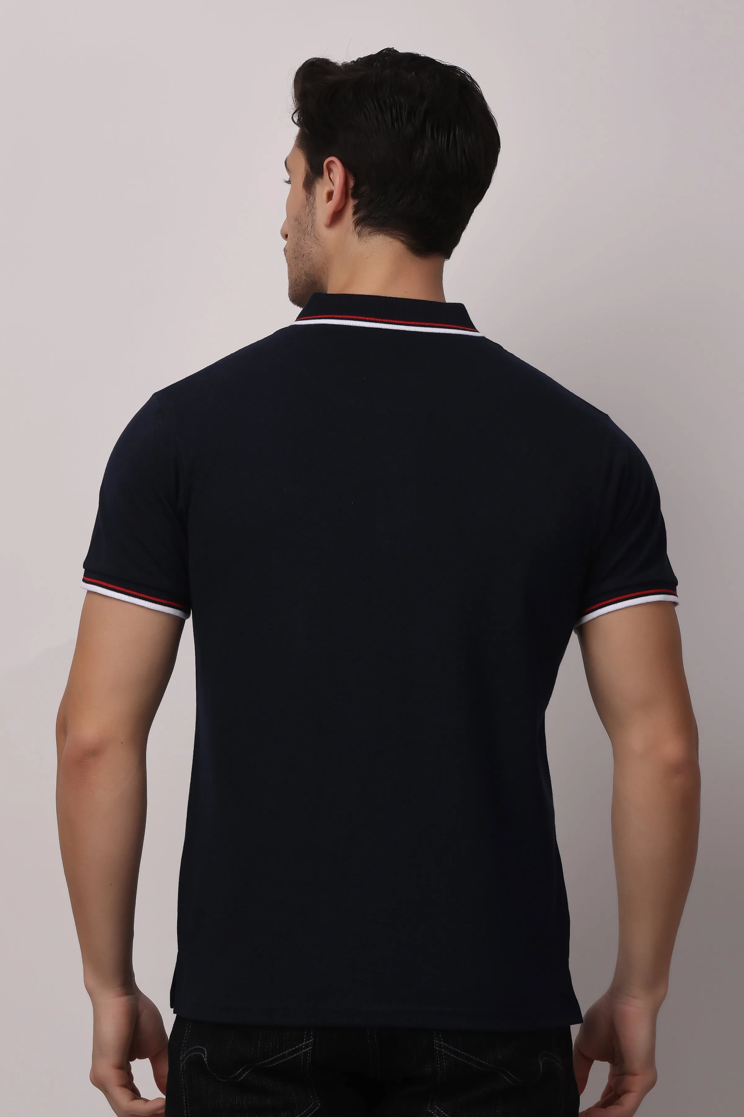 Stylox solid polo t-shirt