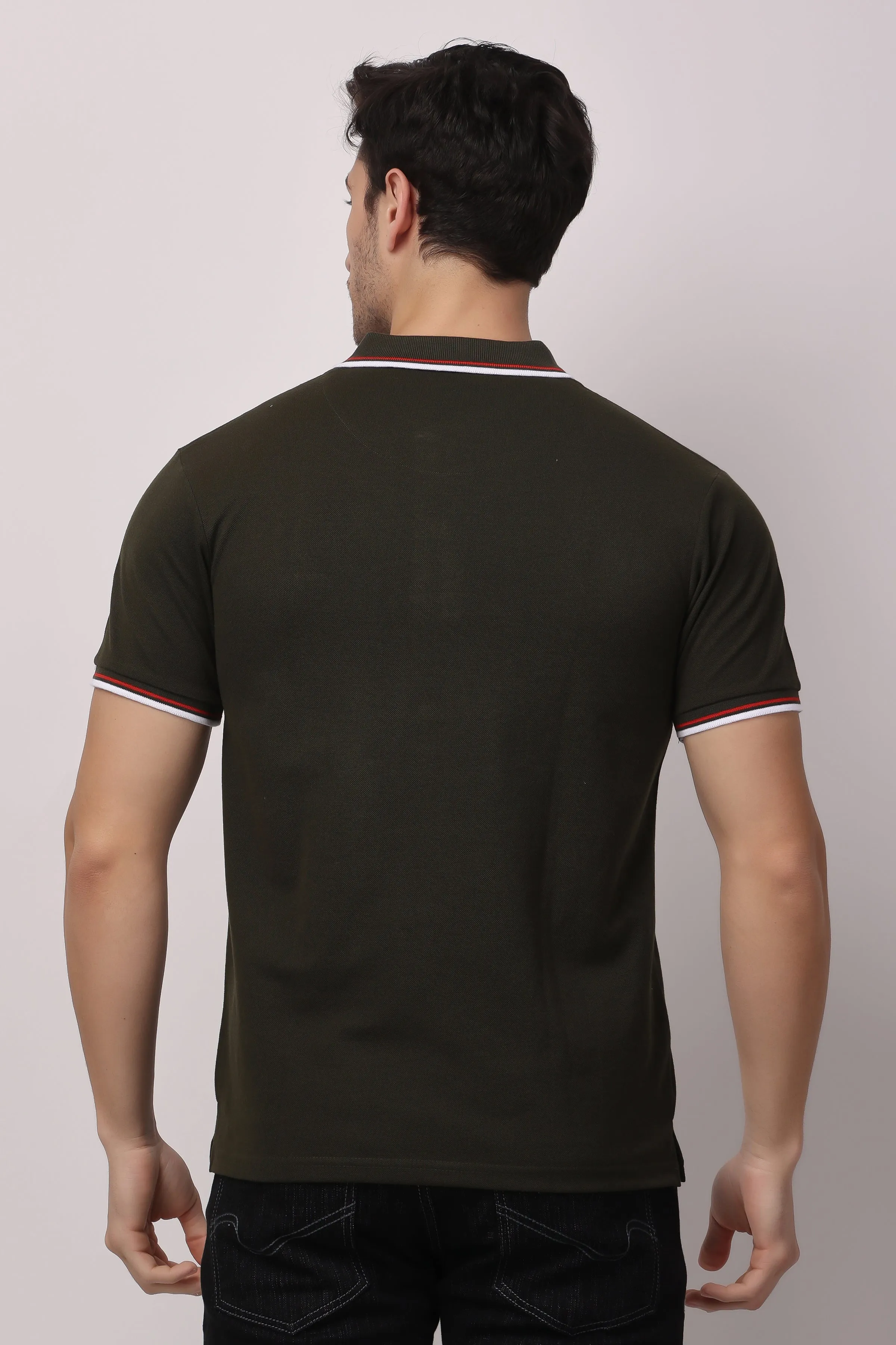 Stylox solid polo t-shirt