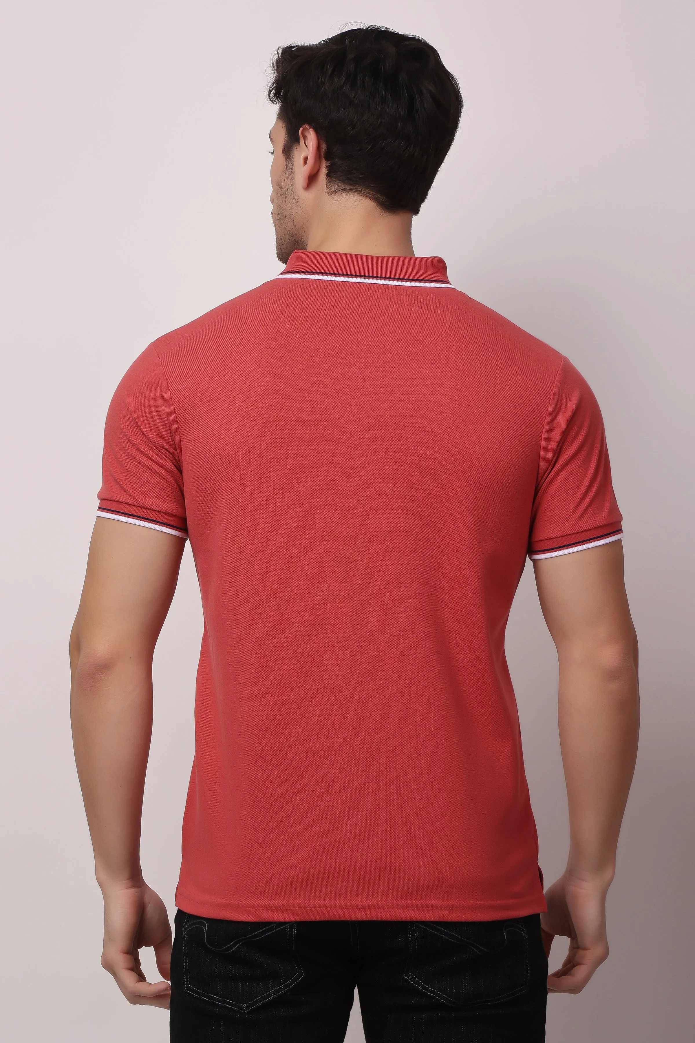 Stylox solid polo t-shirt