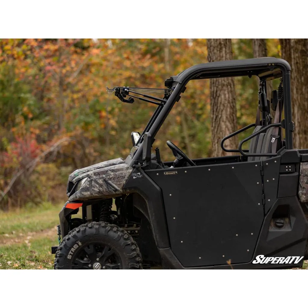 SuperATV 2022 CFMoto U-Force 1000 Scratch-Resistant Flip Windshield