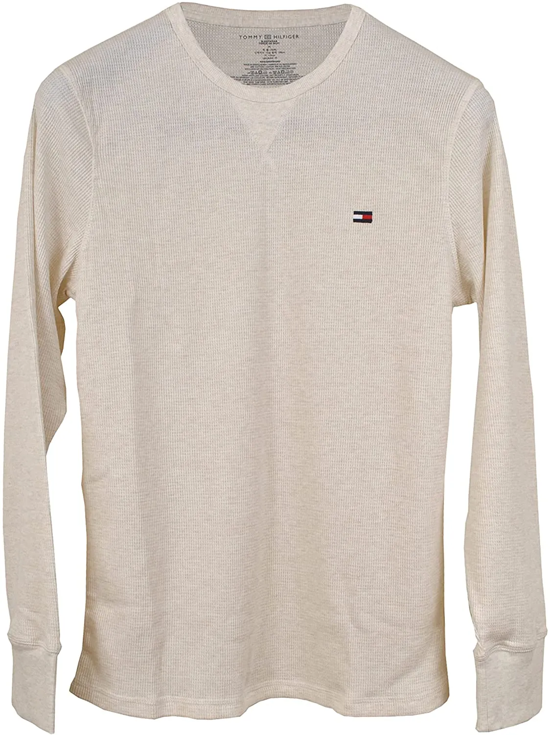 Tommy Hilfiger Mens Long Sleeve Thermal Crewneck T-Shirt