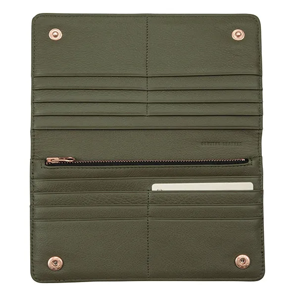 Triple Threat Wallet - Khaki