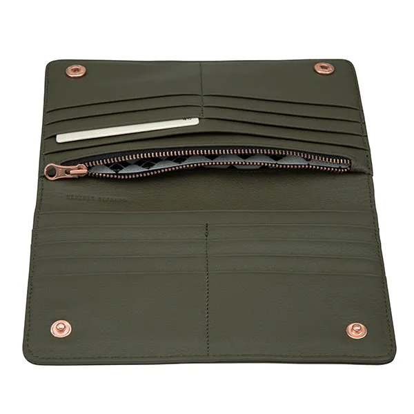 Triple Threat Wallet - Khaki