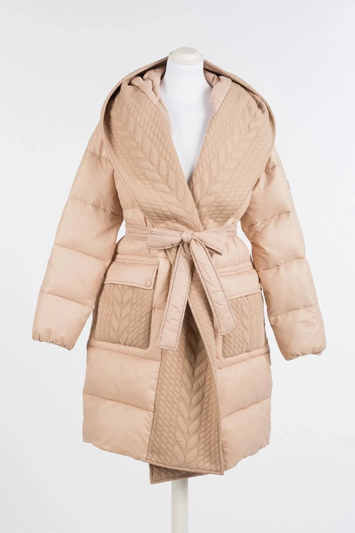 Twinset Wrap Coat with Belt