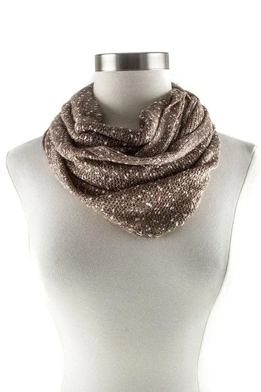 Two Toned Infinity Scarf