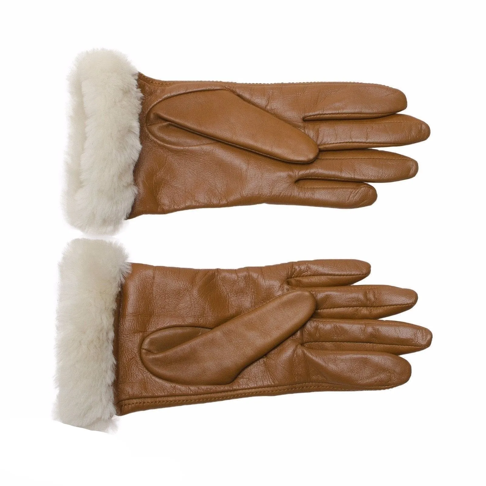 UGG Classic Leather Chestnut Gloves