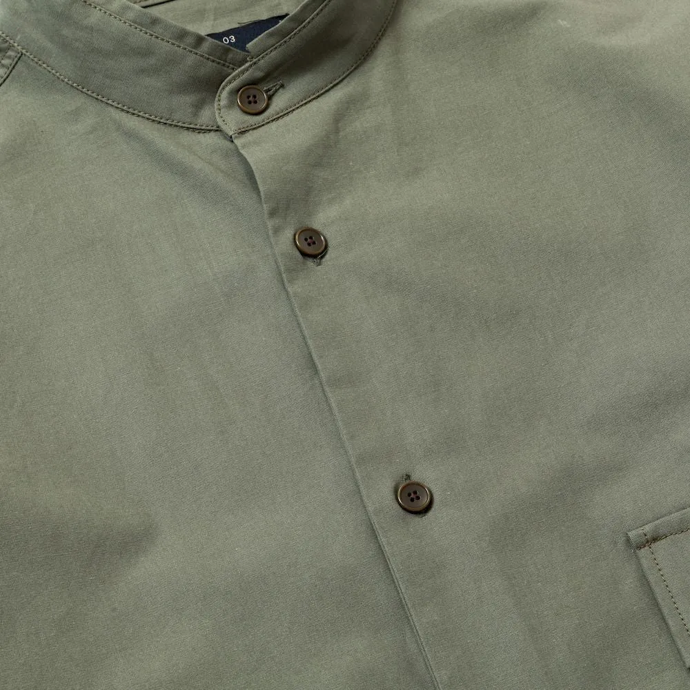 Uniform Poplin Officer's SH (Sage Green) / MW-SH24104